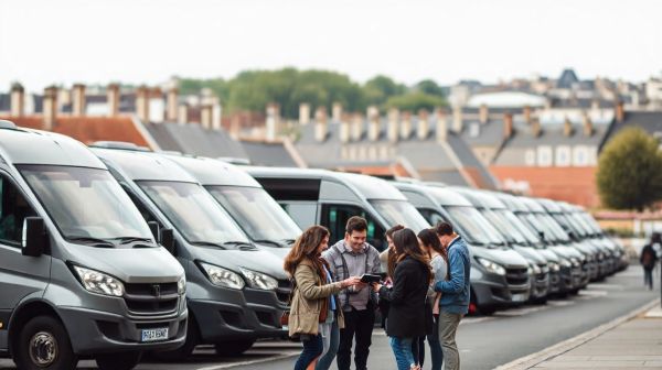 Guide pratique pour réserver un minibus à Rouen en groupe